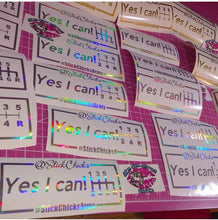 Yes I can! Pride Decal